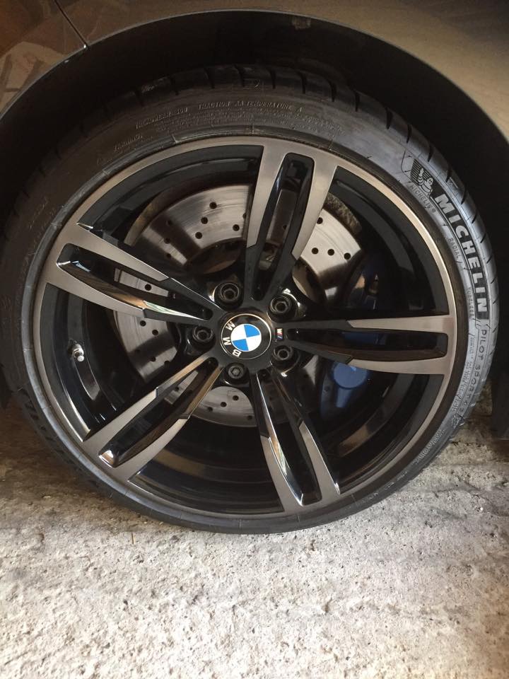 Repairs of alloy wheels after