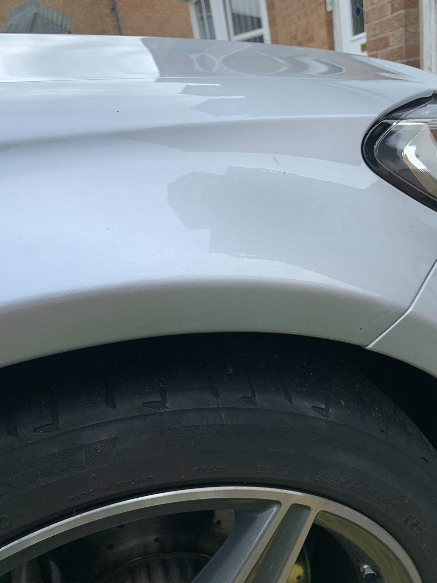 Car dent repair after