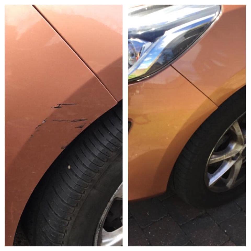 Car paint repair